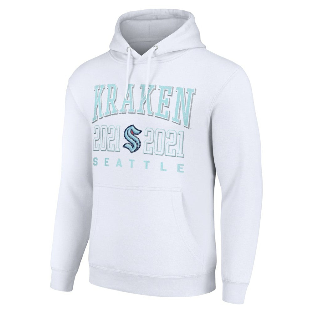 Seattle Kraken Starter Graphic Pullover Hoodie - White - NHL 201066303