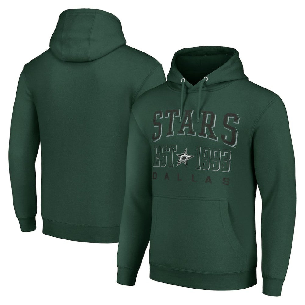 Dallas Stars Starter Graphic Pullover Hoodie - Green - NHL 201066308
