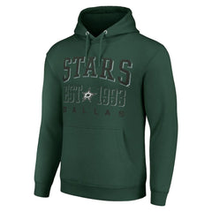 Dallas Stars Starter Graphic Pullover Hoodie - Green - NHL 201066308