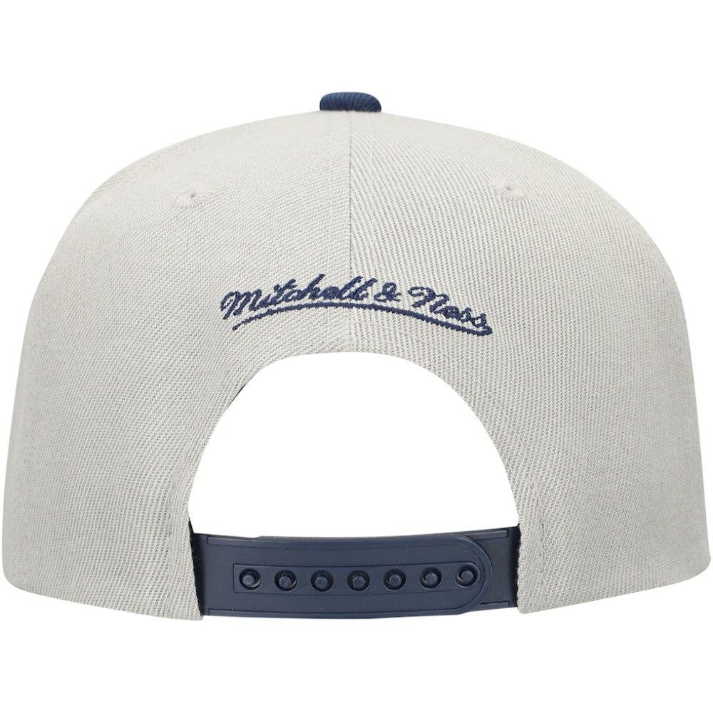 Boston Red Sox Mitchell & Ness Knock Out Panel Snapback Hat - Gray - Mitchell & Ness Online