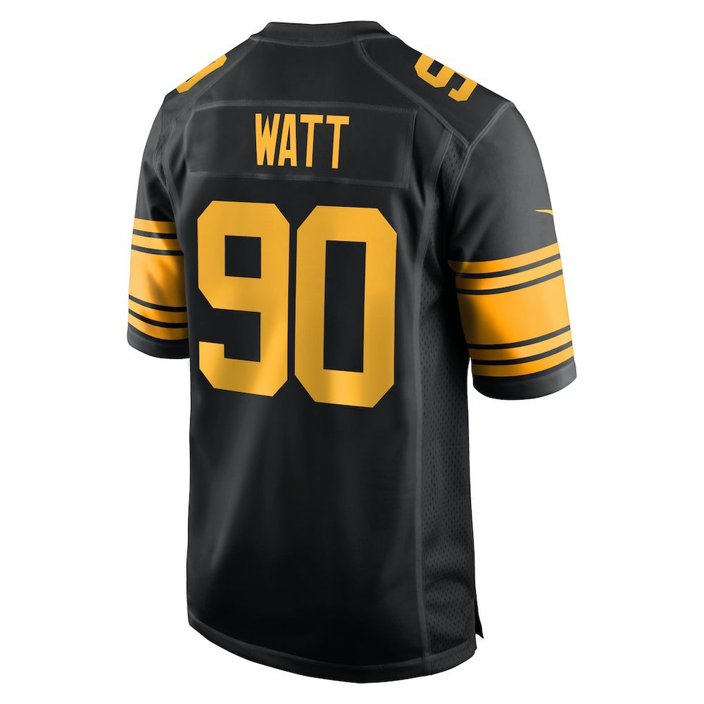 Nike T.J. Watt Pittsburgh Steelers Alternate Game Jersey Black