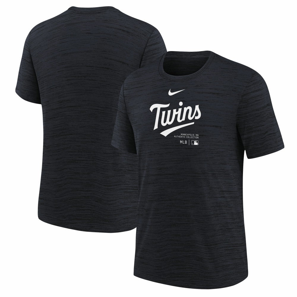 Minnesota Twins Nike Youth Authentic Collection Practice Performance T-Shirt - Navy - Nike Sale