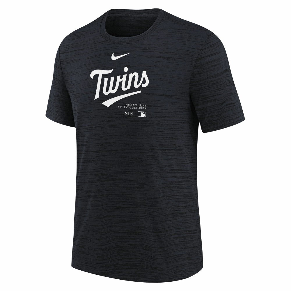 Minnesota Twins Nike Youth Authentic Collection Practice Performance T-Shirt - Navy - Nike Sale