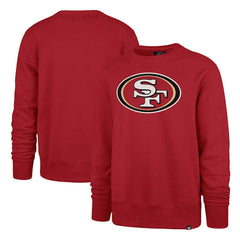 47 brand San Francisco 49ers '47 Imprint Headline Pullover Sweatshirt Scarlet