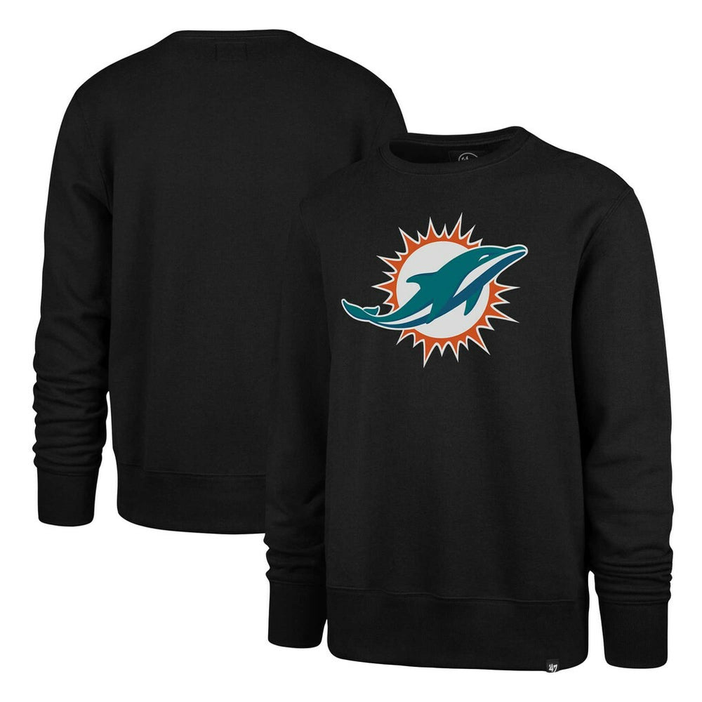 47 brand Miami Dolphins '47 Imprint Headline Pullover Sweatshirt Black