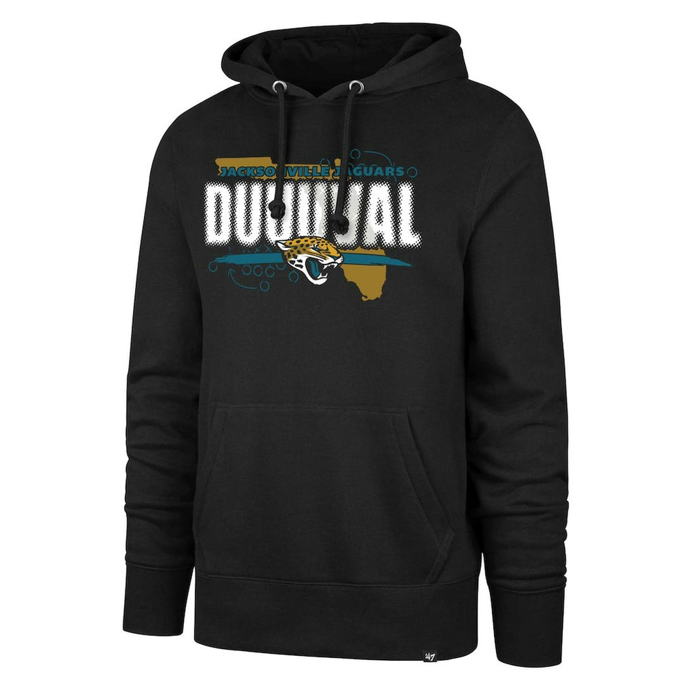 47 brand Jacksonville Jaguars '47 Regional Headline Pullover Hoodie Black