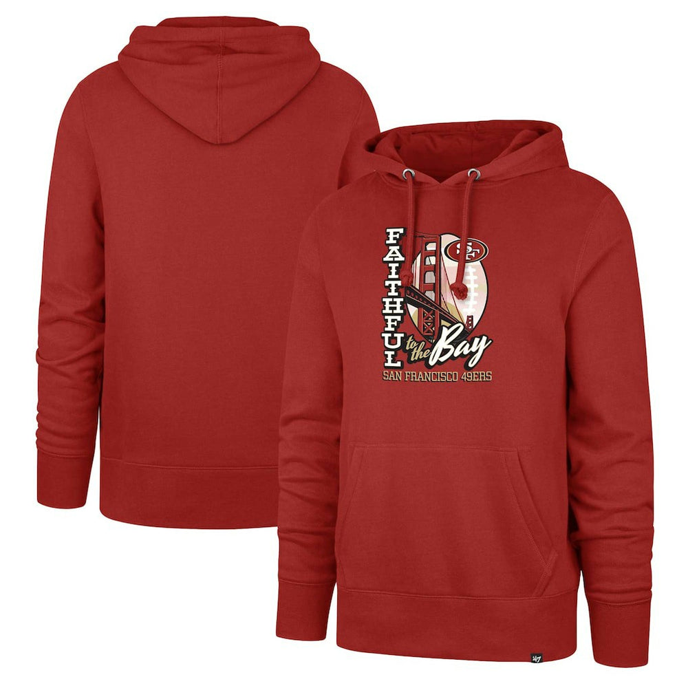 47 brand San Francisco 49ers '47 Regional Headline Pullover Hoodie Scarlet