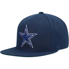 Mitchell & Ness Dallas Cowboys Youth Team Ground Snapback Hat Navy