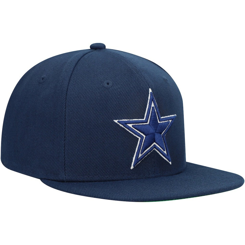 Mitchell & Ness Dallas Cowboys Youth Team Ground Snapback Hat Navy