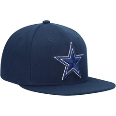 Mitchell & Ness Dallas Cowboys Youth Team Ground Snapback Hat Navy