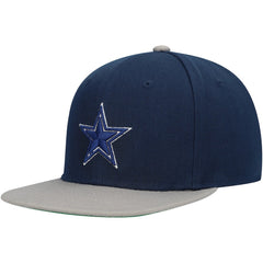 Mitchell & Ness Dallas Cowboys Youth Two-Tone Snapback Hat Navy/Silver