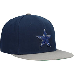 Mitchell & Ness Dallas Cowboys Youth Two-Tone Snapback Hat Navy/Silver