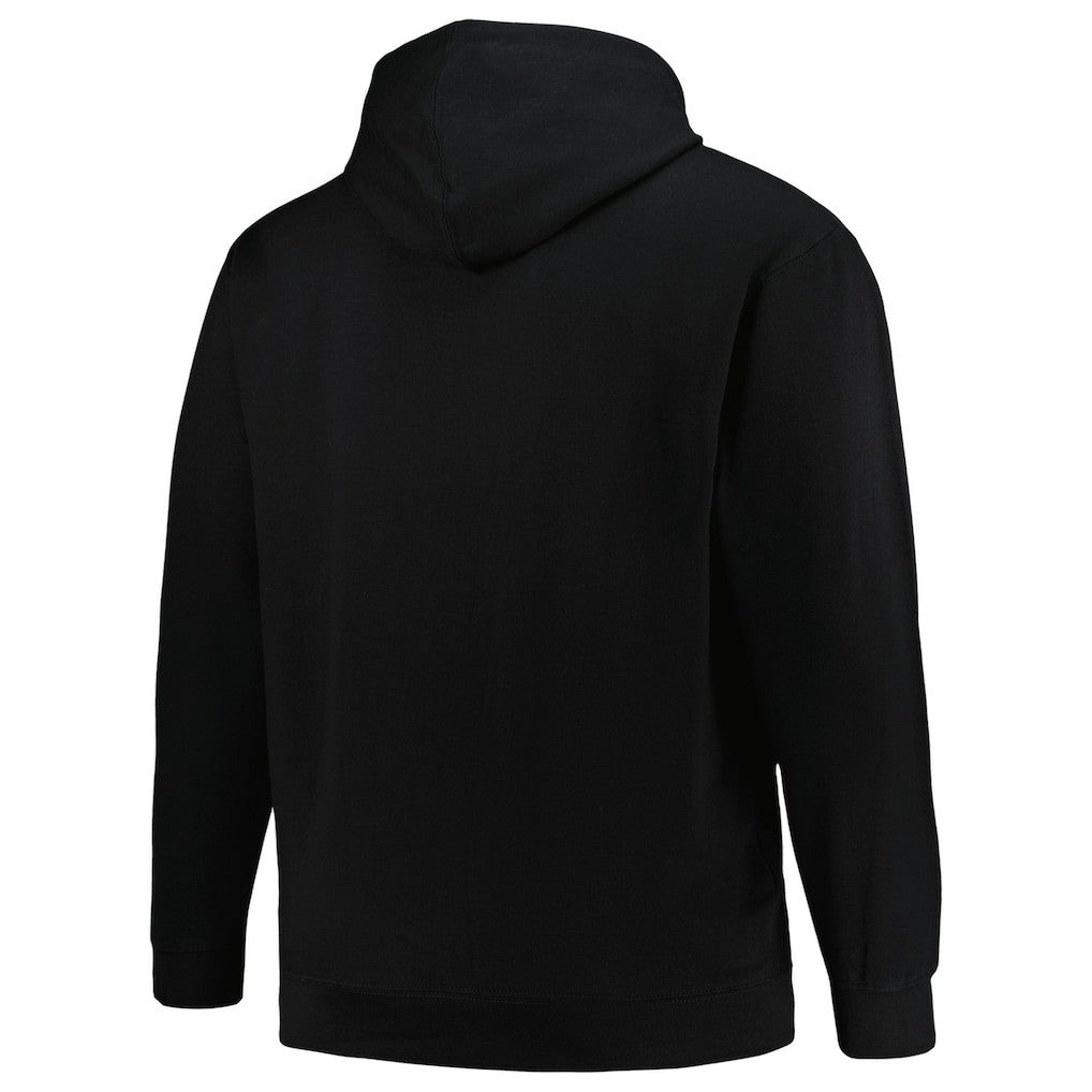 Atlanta Hawks Hardwood Classics Big & Tall Pullover Hoodie Black | Mitchell & Ness US