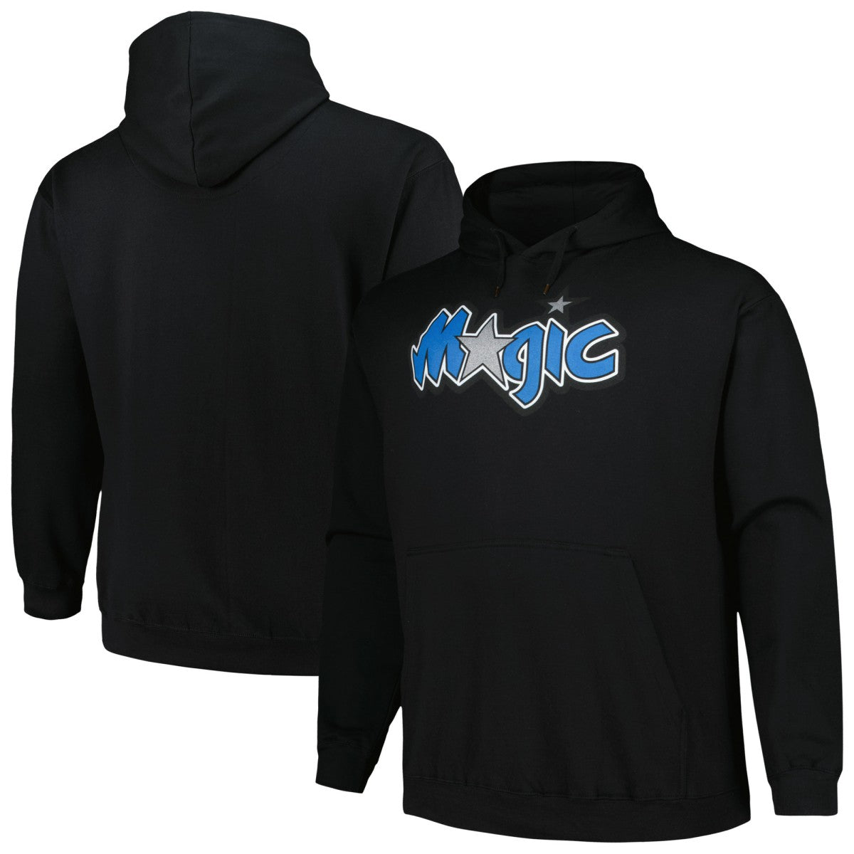 Orlando Magic Hardwood Classics Big & Tall Pullover Hoodie Black | Mitchell & Ness online