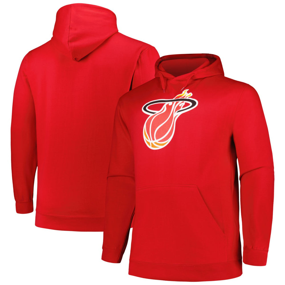 Miami Heat Hardwood Classics Big & Tall Pullover Hoodie Red | Mitchell & Ness Near Me