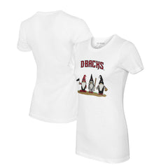Arizona Diamondbacks Tiny Turnip Women's Gnomes T-Shirt - White - MLB on Sale
