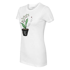 Chicago White Sox Tiny Turnip Women's Lilies & Ladybugs T-Shirt - White - MLB Sale