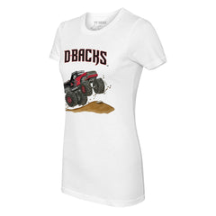 Arizona Diamondbacks Tiny Turnip Women's Monster Truck T-Shirt - White - MLB Online
