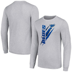 St. Louis Blues Starter Color Scratch Long-Sleeve T-Shirt - Heather Gray - NHL 201074651