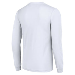Boston Bruins Starter Color Scratch Long-Sleeve T-Shirt - White - NHL 201074662