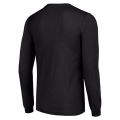 Anaheim Ducks Starter Color Scratch Long-Sleeve T-Shirt - Black - NHL 201074670