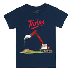 Minnesota Twins Tiny Turnip Youth Excavator T-Shirt - Navy - MLB Online