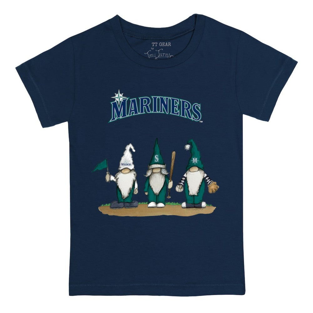 Seattle Mariners Tiny Turnip Youth Gnomes T-Shirt - Navy - MLB on Sale