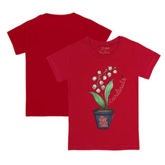 St. Louis Cardinals Tiny Turnip Youth Lilies & Ladybugs T-Shirt - Red - MLB on Sale