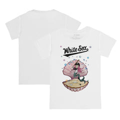 Chicago White Sox Tiny Turnip Youth Mermaid T-Shirt - White - MLB Lifestyle