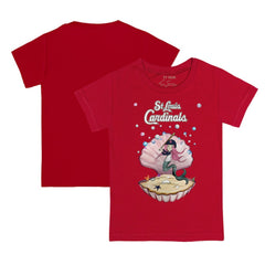 St. Louis Cardinals Tiny Turnip Youth Mermaid T-Shirt - Red - MLB Sale