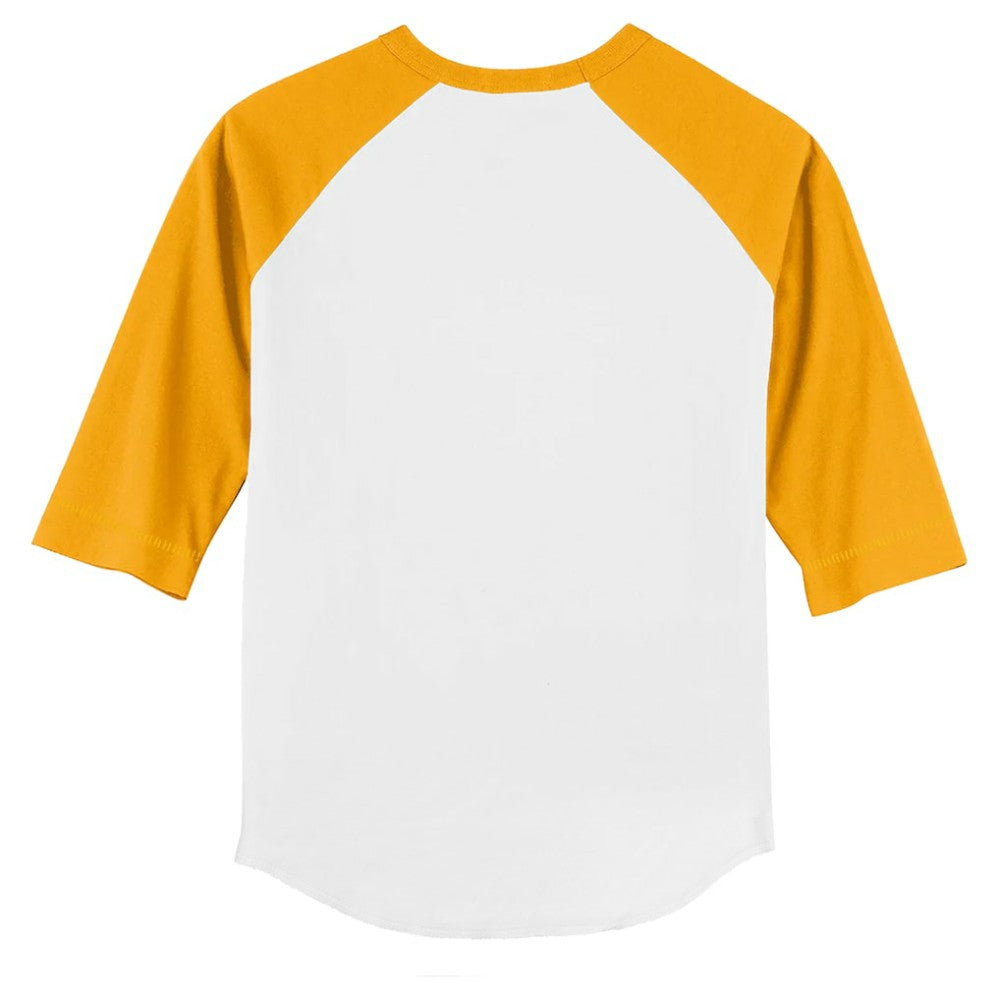 San Diego Padres Tiny Turnip Youth Monster Truck 3/4-Sleeve Raglan T-Shirt - White/Gold - MLB on Sale