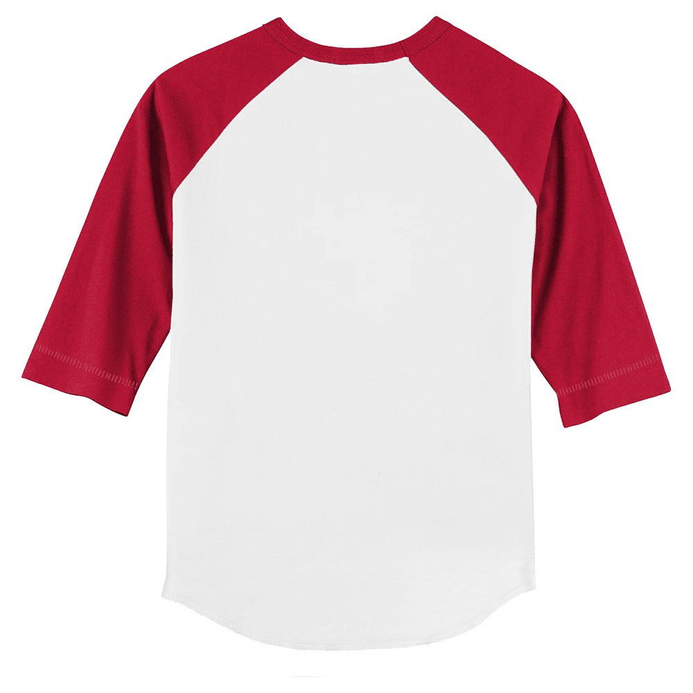 Cincinnati Reds Tiny Turnip Youth Monster Truck 3/4-Sleeve Raglan T-Shirt - White/Red - MLB Discount