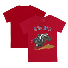 Boston Red Sox Tiny Turnip Youth Monster Truck T-Shirt - Red - MLB Online
