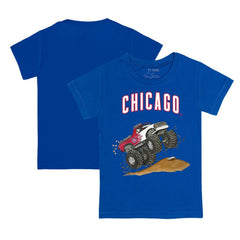 Chicago Cubs Tiny Turnip Youth Monster Truck T-Shirt - Royal - MLB Sale