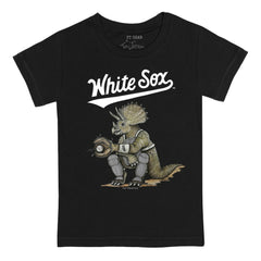 Chicago White Sox Tiny Turnip Youth Triceratops T-Shirt - Black - MLB Online