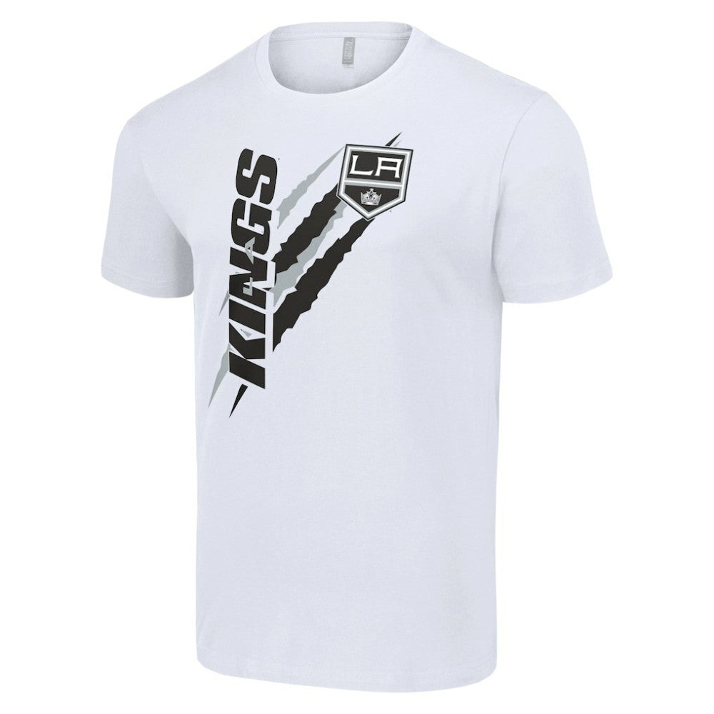 Los Angeles Kings Starter Color Scratch T-Shirt - White - NHL 201076172