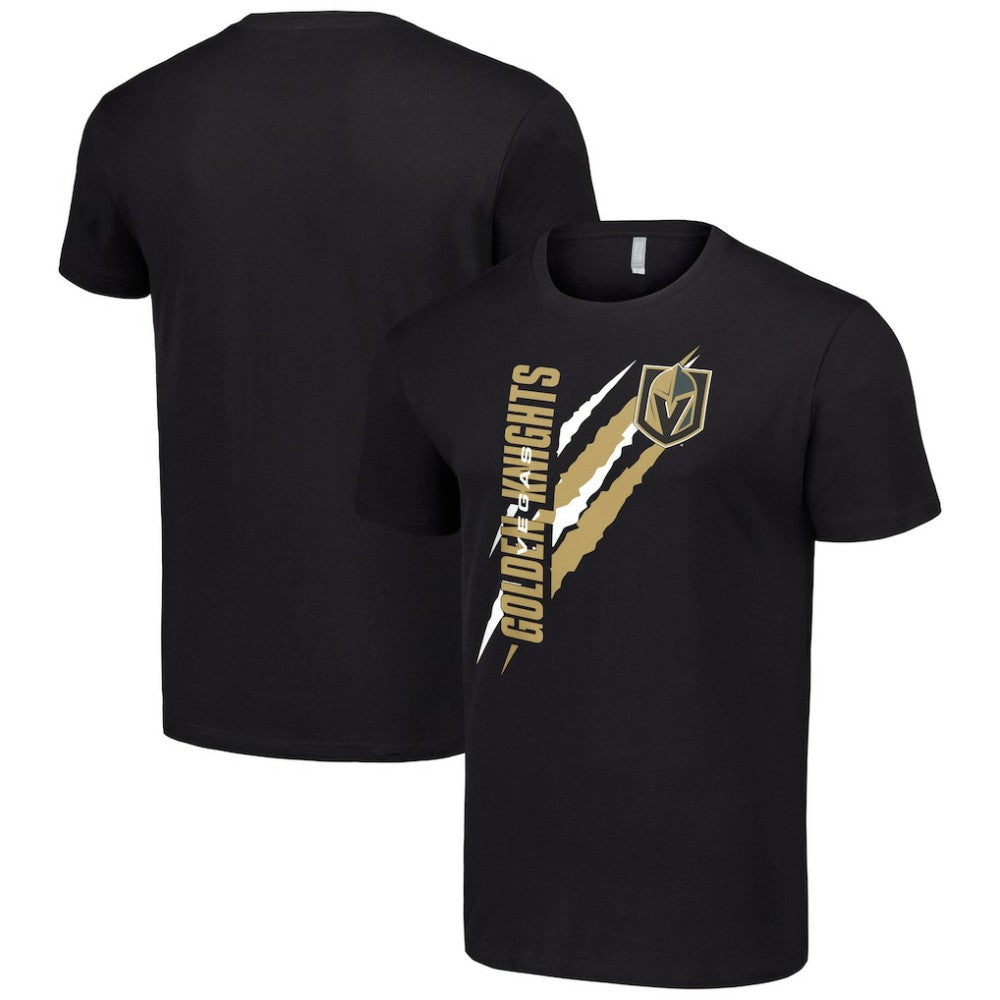 Vegas Golden Knights Starter Color Scratch T-Shirt - Black - NHL 201076209