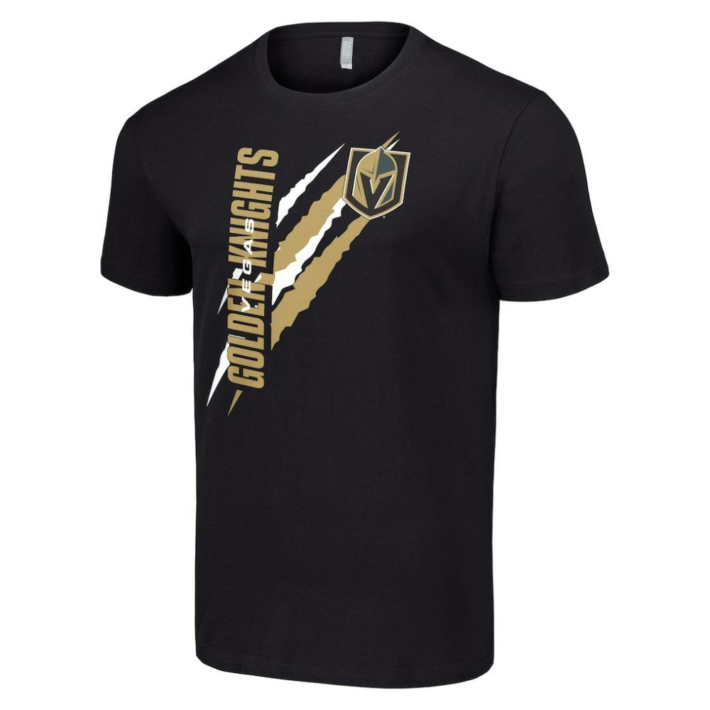 Vegas Golden Knights Starter Color Scratch T-Shirt - Black - NHL 201076209