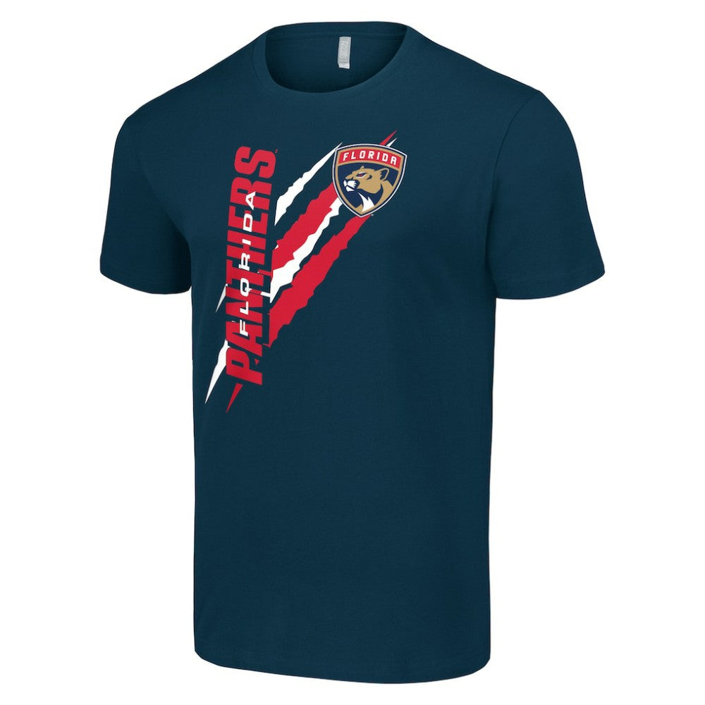 Florida Panthers Starter Color Scratch T-Shirt - Navy - NHL 201076217
