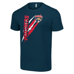 Florida Panthers Starter Color Scratch T-Shirt - Navy - NHL 201076217