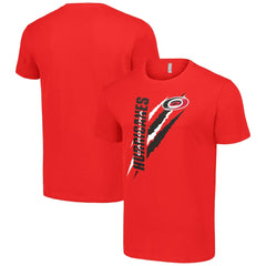 Carolina Hurricanes Starter Color Scratch T-Shirt - Red - NHL 201076218