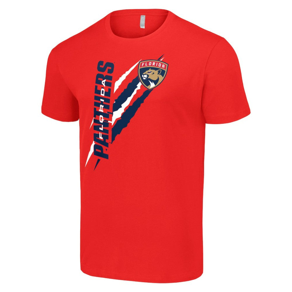 Florida Panthers Starter Color Scratch T-Shirt - Red - NHL 201076224