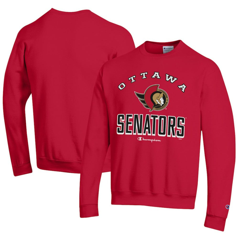 Ottawa Senators Champion Eco Powerblend Crewneck Sweatshirt - Red - NHL 201078095
