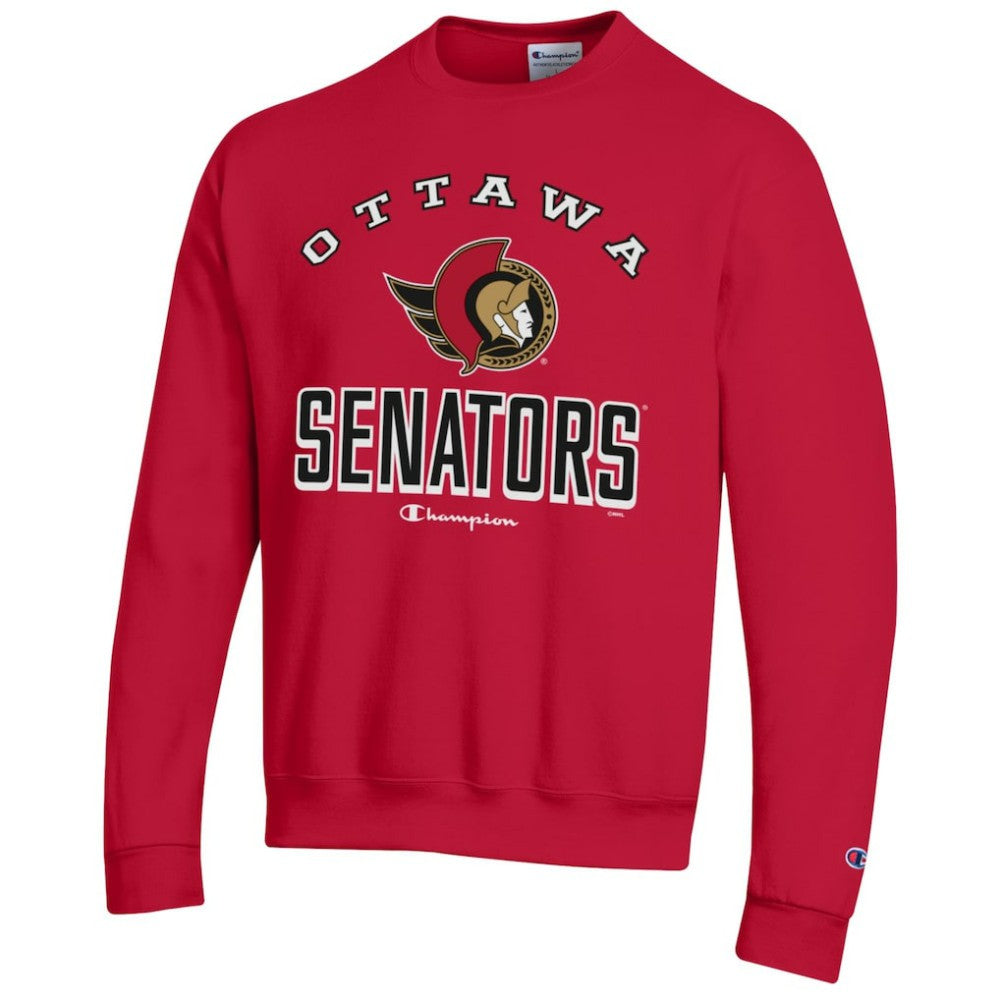 Ottawa Senators Champion Eco Powerblend Crewneck Sweatshirt - Red - NHL 201078095