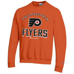 Philadelphia Flyers Champion Eco Powerblend Crewneck Sweatshirt - Orange - NHL 201078096