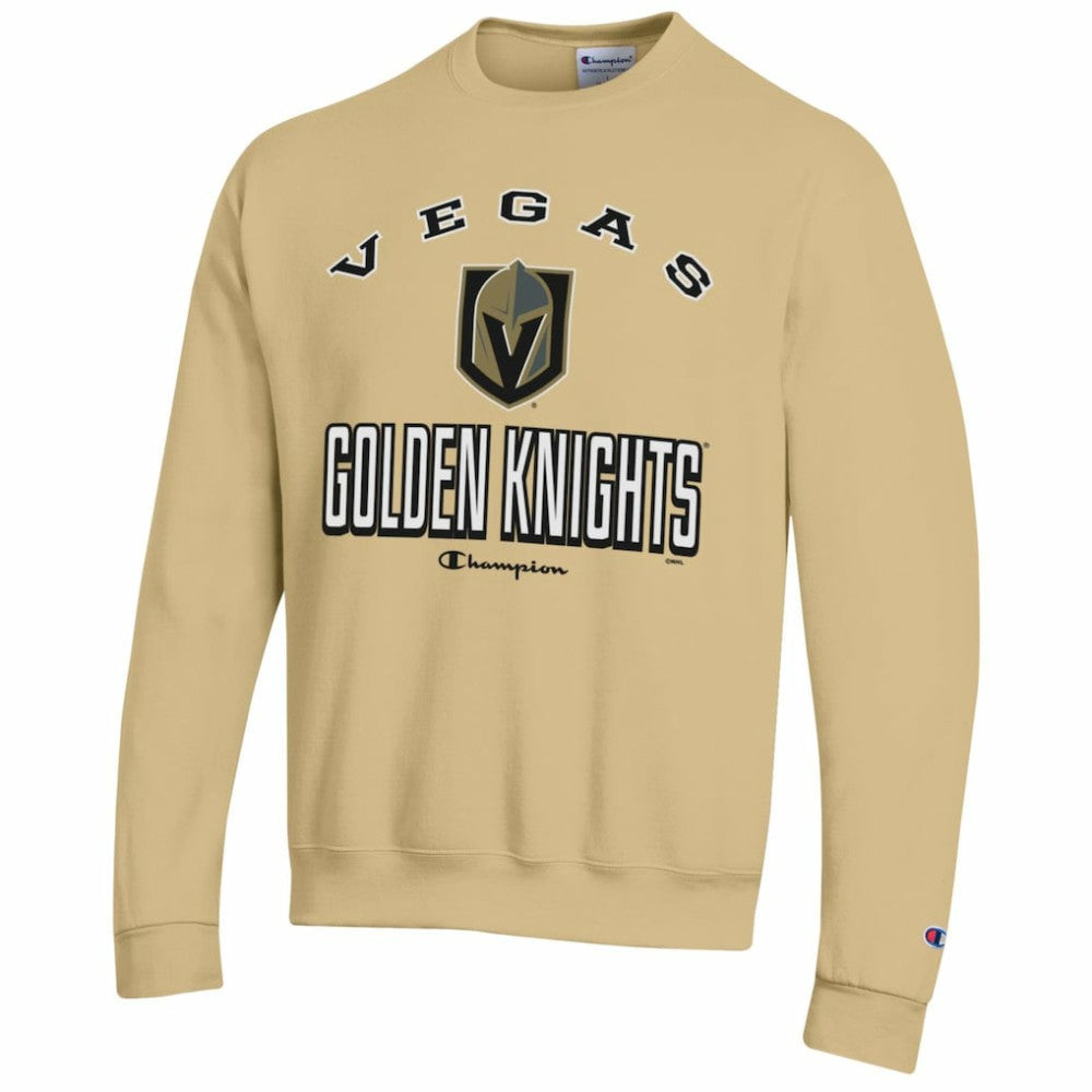 Vegas Golden Knights Champion Eco Powerblend Crewneck Sweatshirt - Yellow - NHL 201078105