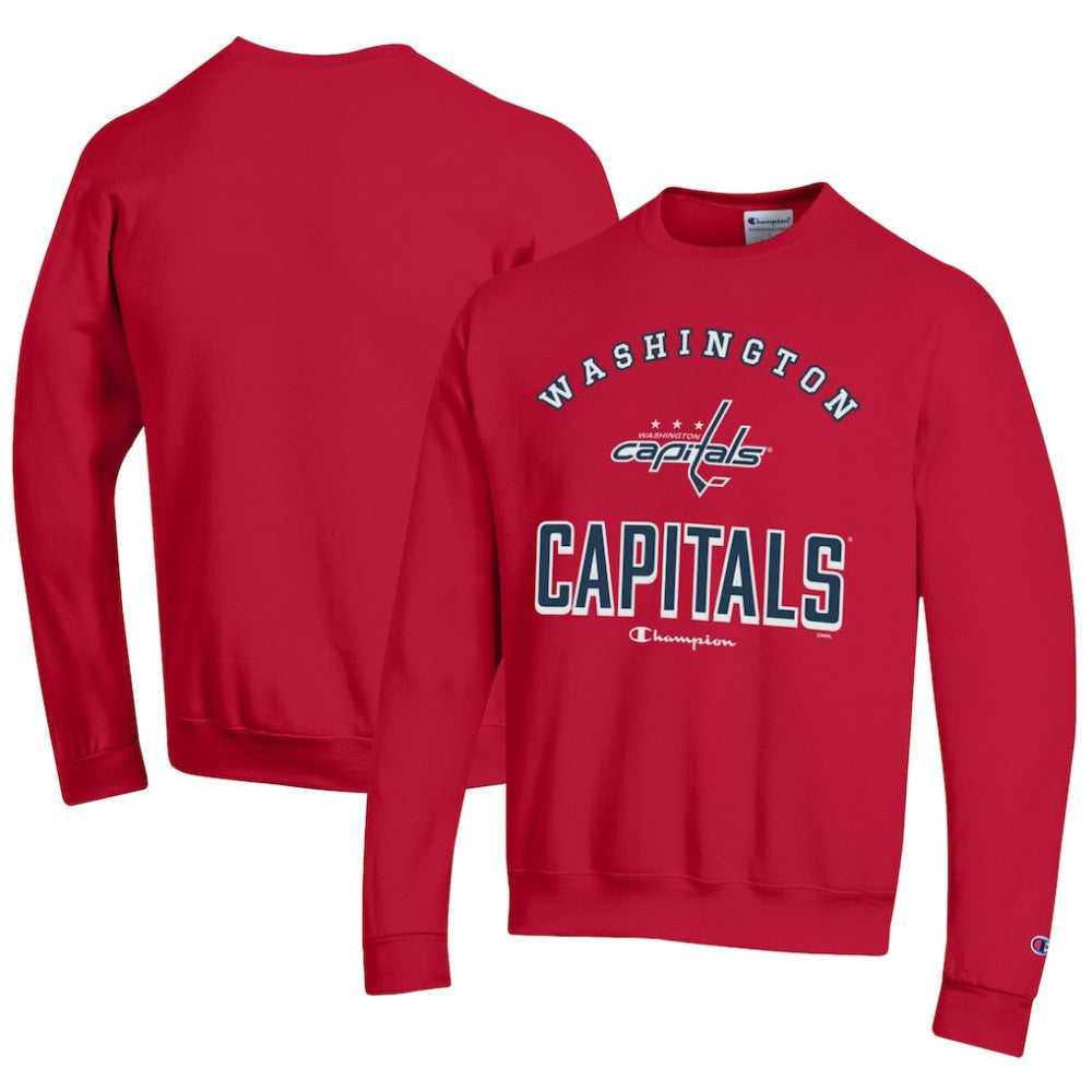 Washington Capitals Champion Eco Powerblend Crewneck Sweatshirt - Red - NHL 201078106