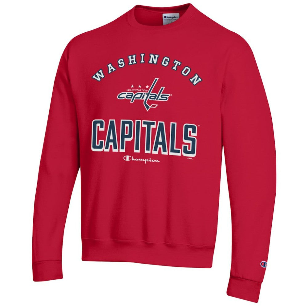 Washington Capitals Champion Eco Powerblend Crewneck Sweatshirt - Red - NHL 201078106