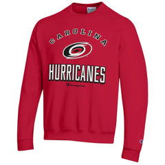 Carolina Hurricanes Champion Eco Powerblend Crewneck Sweatshirt - Red - NHL 201078110