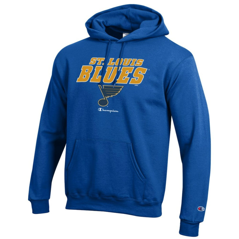 St. Louis Blues Champion Eco Powerblend Pullover Hoodie - Royal - NHL 201078126